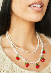 Cherry Sized Soul Pearl Necklace