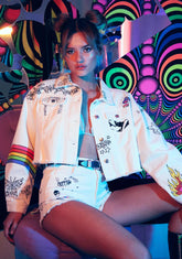 Drawn To You Denim Jacket