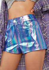 Electric Feel Iridescent Shorts