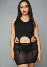 Plus Better Not Mini Dress