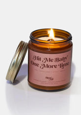 Hit Me Baby One More Lime Candle
