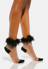 Wicked Little Princess Feather Socks