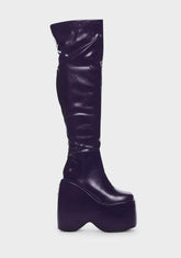 Plum Chemistry Crush Platform Boots