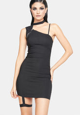 Spoke Of Alarm Bodycon Mini Dress