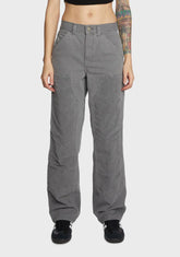 Cord Panel Carpenter Pants