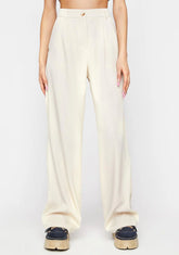 Wide Leg Tailored Pants