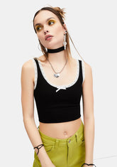 Night Owl Baby Crop Tank