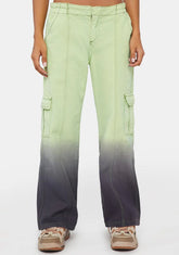 Dip Dye Utility Trousers