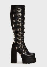 Hell Raiser Knee High Boots
