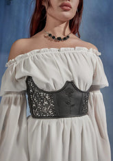 Remorseful Rose Underbust Waist Cincher