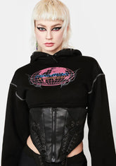 X-Speed Detachable Corset Hoodie