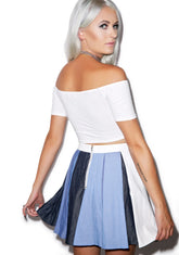 You Blue Me Away Skirt
