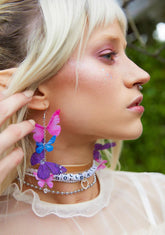 Up And Away Butterfly Drop Earrings