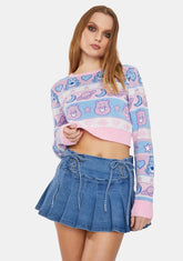 Snuggle Me Softly Cropped Sweater