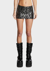 Midnight Lust Treats Mini Skirt