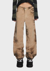 Haze Tie Dye Velvet Pants