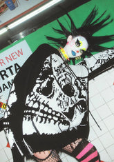 Dead Come Knocking Oversized Hoodie