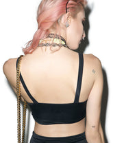 Scuba Gear Crop Top - Black