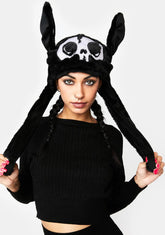 Bone Bunny Flappy Hat