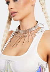 Next-Level Humanoid Choker Necklace