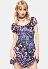 Lost In Translation Mini Dress
