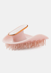 Pink & Rose Gold Manta Hair Brush