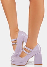 You Show Off Block Heels