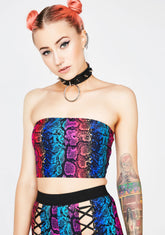 Junglist Jewel Drop Tube Top
