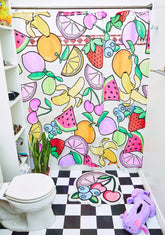 Cutie Fruity Shower Curtain