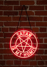 Satan's Bestie Neon Wall Hang