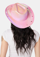 Wild Heart Holographic Cowboy Hat