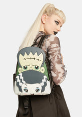 Universal Monsters Frankie And Bride Cosplay Backpack