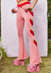 Berry Sweet Crochet Pants