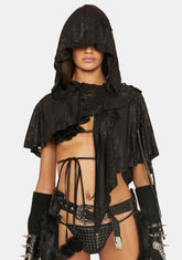 Dark Crystal Gothic Hooded Cape