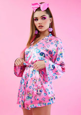 Pillow Fighters Satin Robe