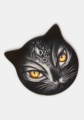Sacred Cat Ceramic Coaster