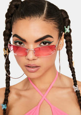 Nelly Rhinestone Sunglasses