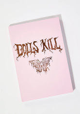 Pink Butterfly DK Notebook