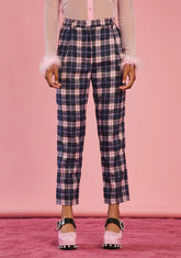 Stories In My Mind Plaid Trousers