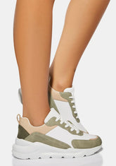 Olive Master Of Speed Classic Sneakers