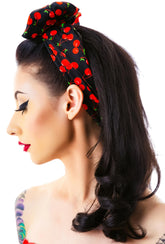 Bad Girl Scarf Cherries