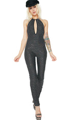 Diamonte Plunge Catsuit
