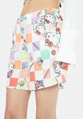 Hello Kitty Checkerboard Shorts
