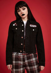 Let There Be Dark Patched Jacket