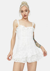 Another Day Of Sun Lace Romper