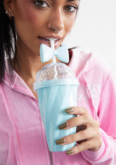 Periwinkle Cute As A Bow Tumbler Cup