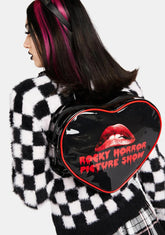 Rocky Horror Logo Heart Backpack