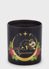 Rose Petal Capricorn Zodiac Candle