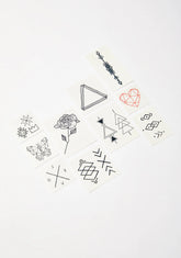 The Geometric Temporary Tattoo Pack
