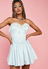 Sky Love Surrounds Me Corset Dress